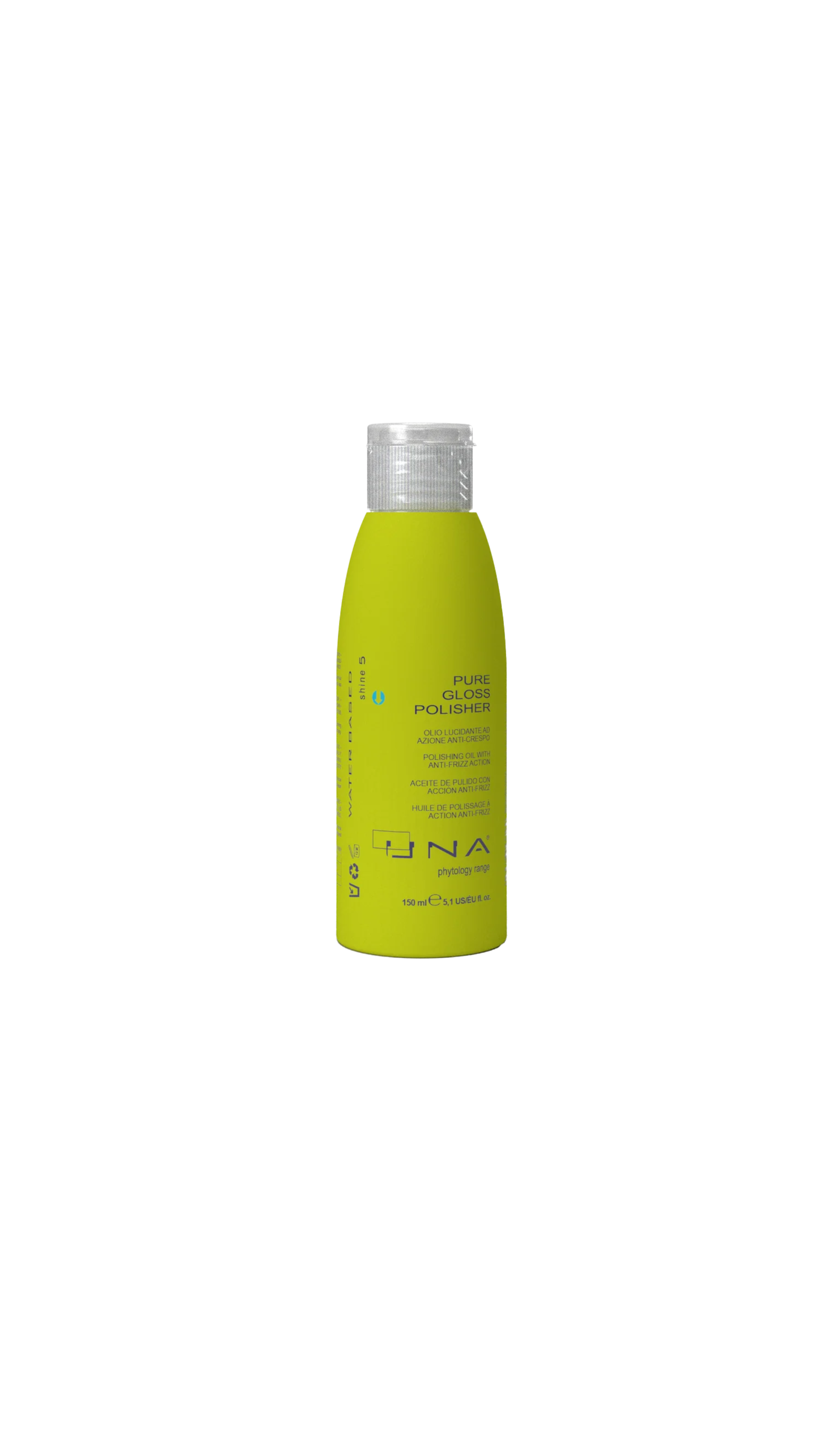 UNA Pure Gloss Polisher - Anti-Frizz Hair Oil for Shine & Manageability