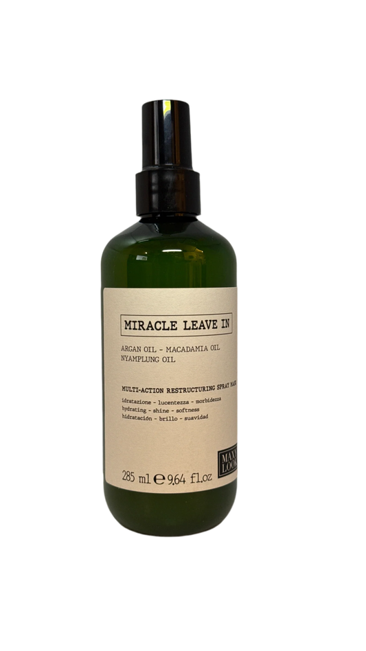 MIRACLE Leave-In Spray Mask - Argan, Macadamia & Nyamplung Oil Treatment