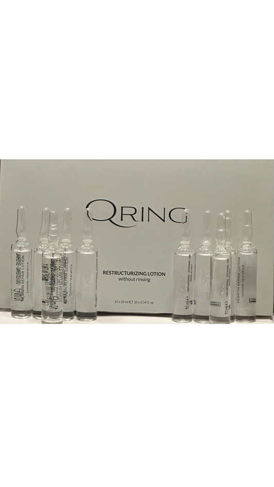 Qring Leave-In Restructuring Lotion - Protective Smoothing Treatment