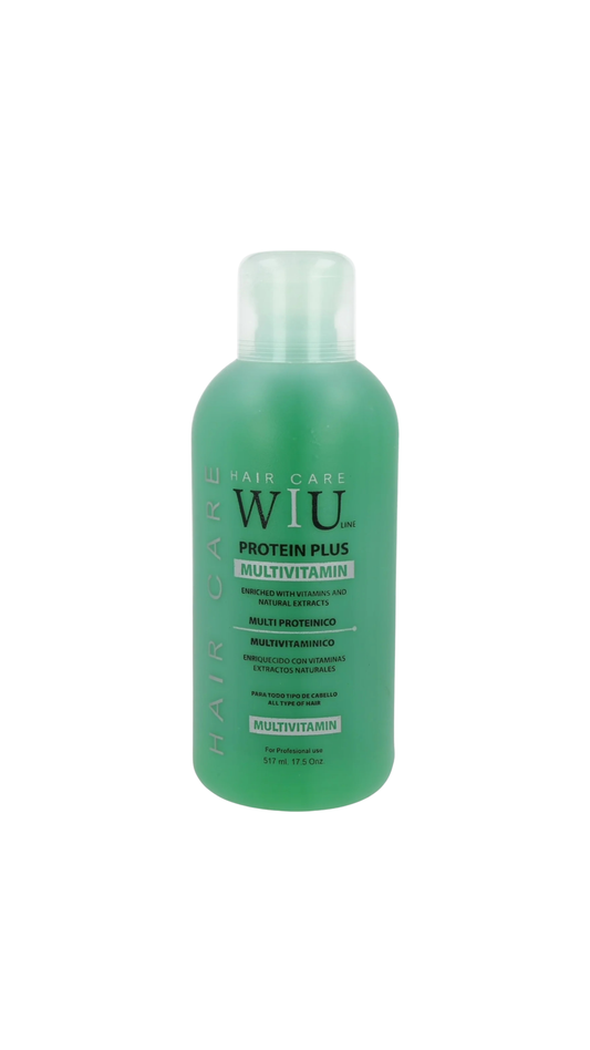 WIU Line Protein Plus Deep Treatment - Keratin, Wheat & Rice Protein for Damaged Hair